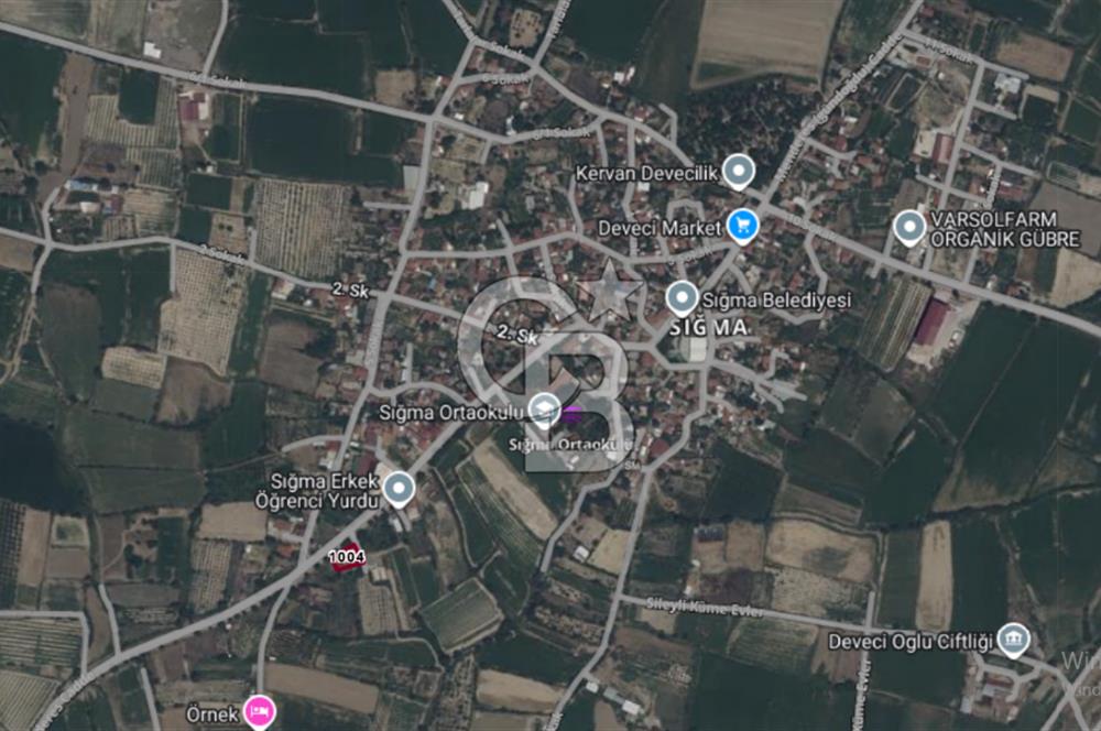 Sarayköy Sığma Mahallesi'nde 513M² Satılık Bahçe 