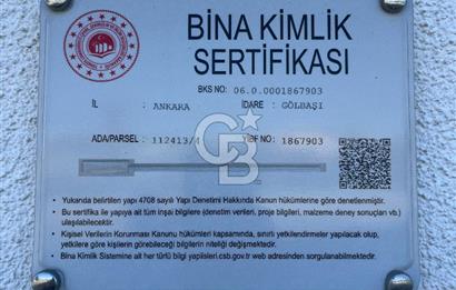 GÖLBAŞI TAŞPINAR'DA 1+1 41 m² NET, SIFIR SATILIK DAİRE