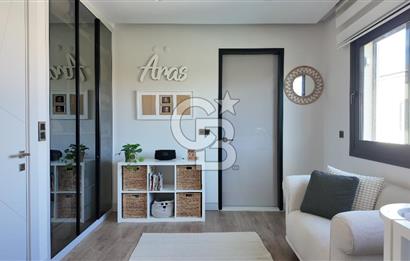 URLA KUŞÇULAR’DA MÜSTAKİL HAVUZLU, AKILLI EV SİSTEMLİ, ŞÖMİNELİ LÜKS VİLLA