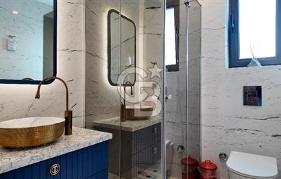 URLA KUŞÇULAR’DA MÜSTAKİL HAVUZLU, AKILLI EV SİSTEMLİ, ŞÖMİNELİ LÜKS VİLLA