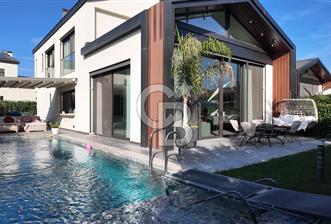 URLA KUŞÇULAR’DA MÜSTAKİL HAVUZLU, AKILLI EV SİSTEMLİ, ŞÖMİNELİ LÜKS VİLLA - 4 - 314377