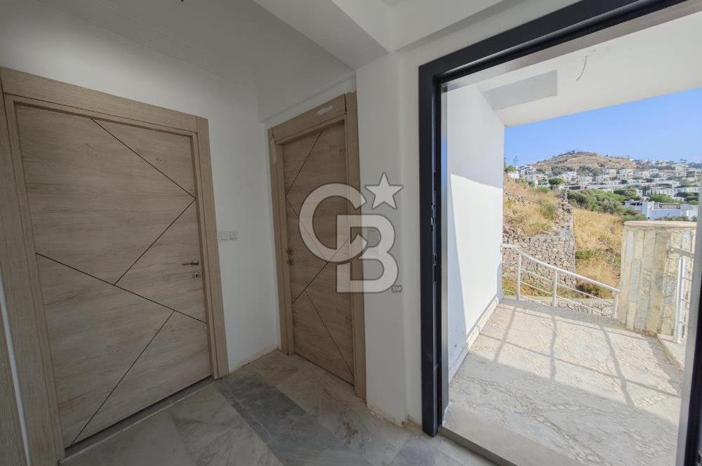 Bodrum Dirmil’de  Panoramik manzaralı site içi Havuzlu 2+1 Daire