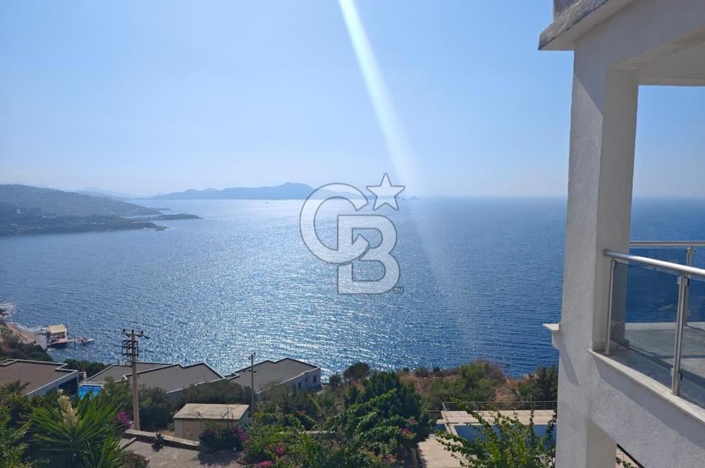 Bodrum Dirmil’de  Panoramik manzaralı site içi Havuzlu 2+1 Daire
