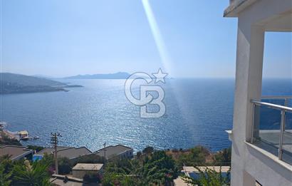 Bodrum Dirmil’de  Panoramik manzaralı site içi Havuzlu 2+1 Daire