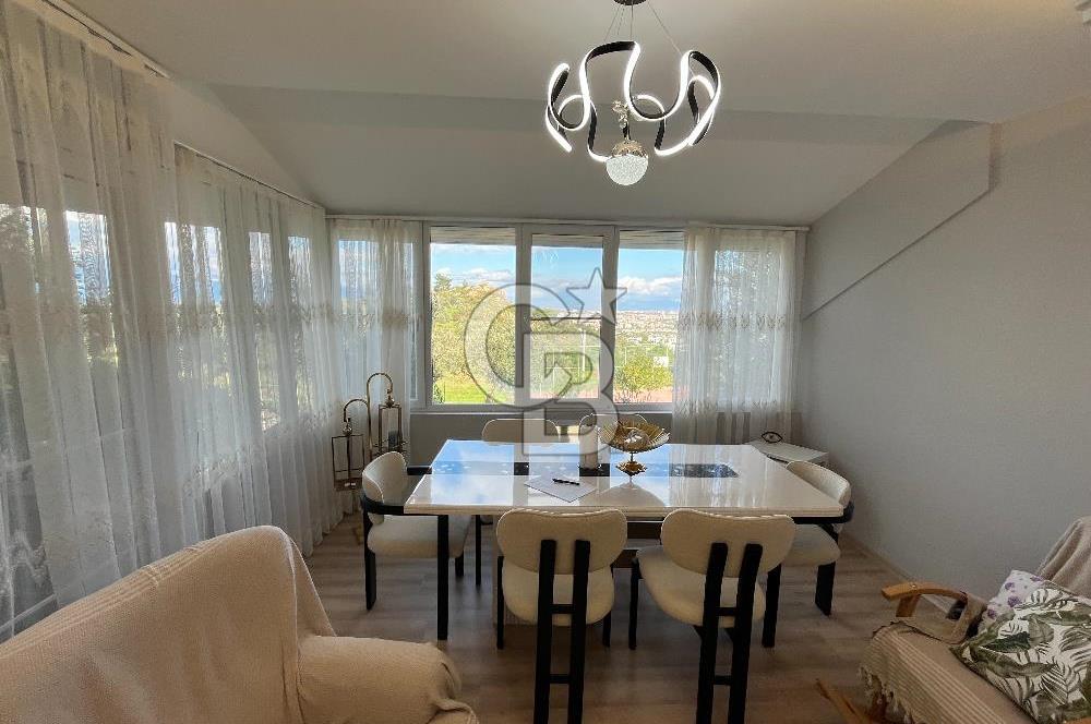 BERLİN SİTESİNDE DENİZ MANZARALI 4+1 TRİPLEKS KÖŞE VİLLA