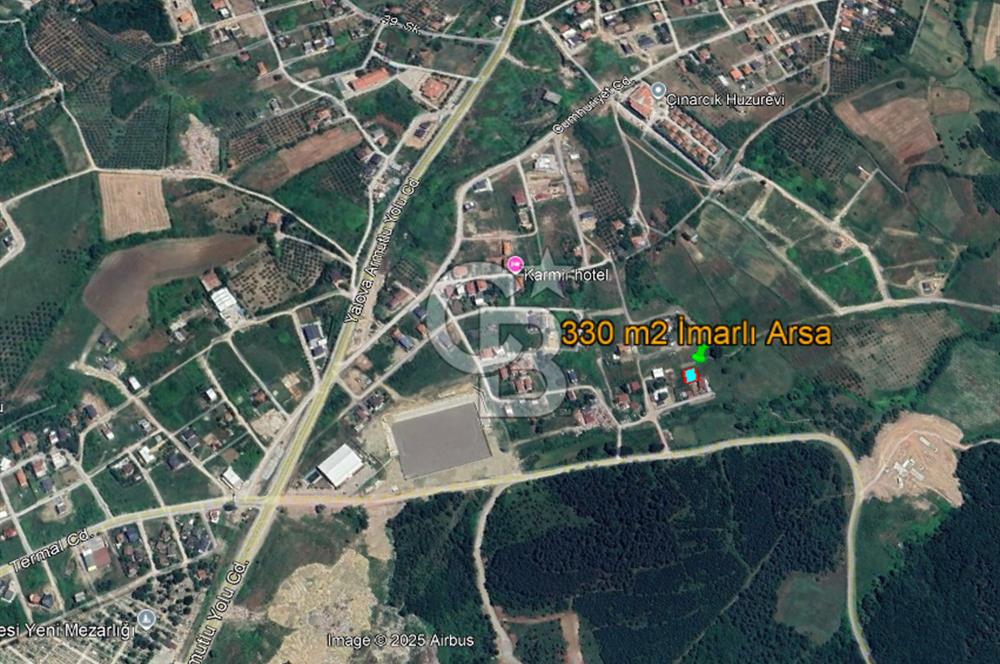 YALOVA ÇINARCIK DOĞA MANZARALI SATILIK KONUT İMARLI ARSA!330 m2!