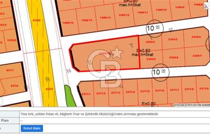 YENİKÖY'DE HARİKA LOKASYONDA 2.300 M2 KAT KARŞILIĞI ARSA