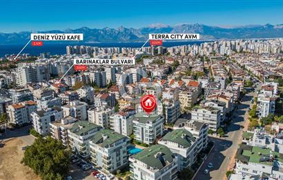 LARA ÇAĞLAYAN'DA SİTE İÇERİSİNDE SATILIK LÜKS 3+1