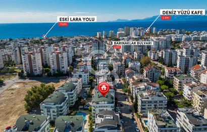 LARA ÇAĞLAYAN'DA SİTE İÇERİSİNDE SATILIK LÜKS 3+1