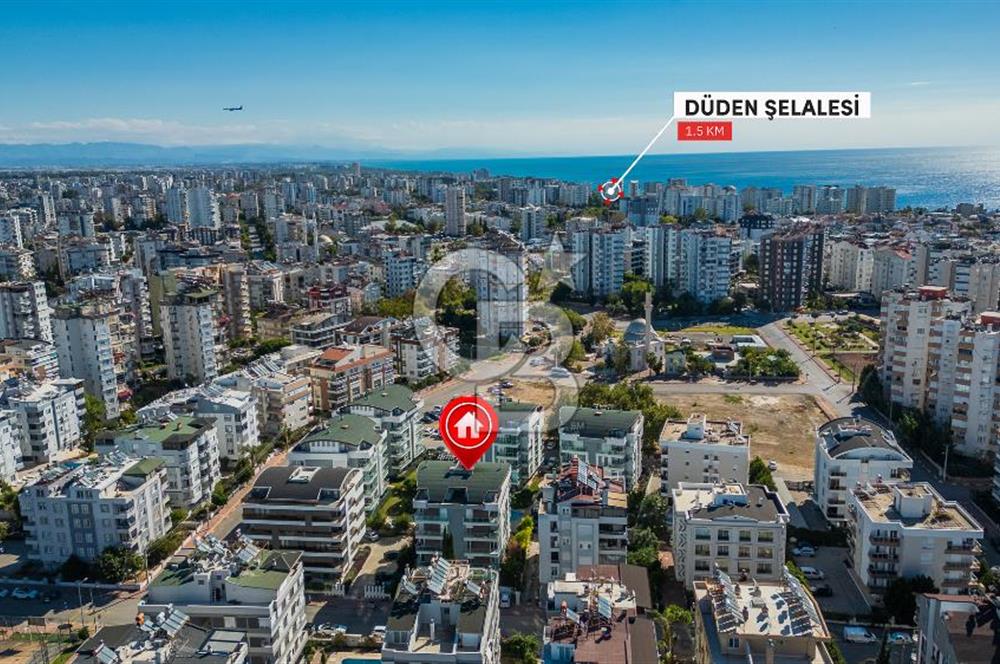 LARA ÇAĞLAYAN'DA SİTE İÇERİSİNDE SATILIK LÜKS 3+1