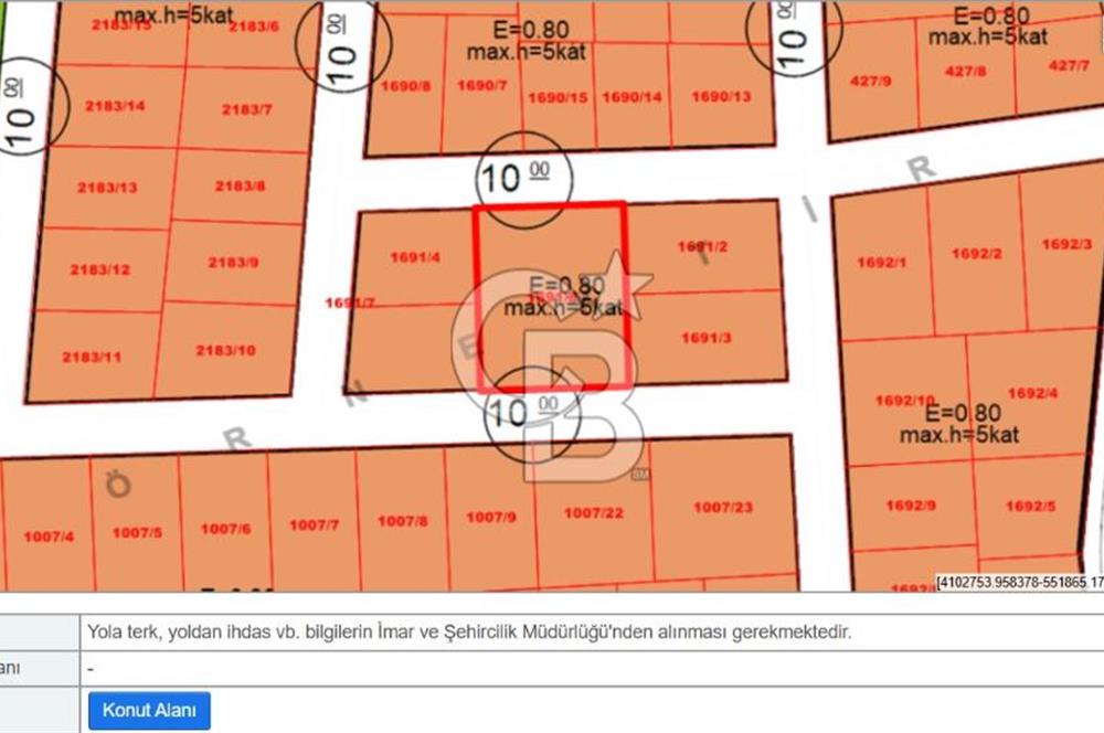 YENİKÖYDE HARİKA LOKASYONDA 1.000 M2 KAT KARŞILIĞI ARSA