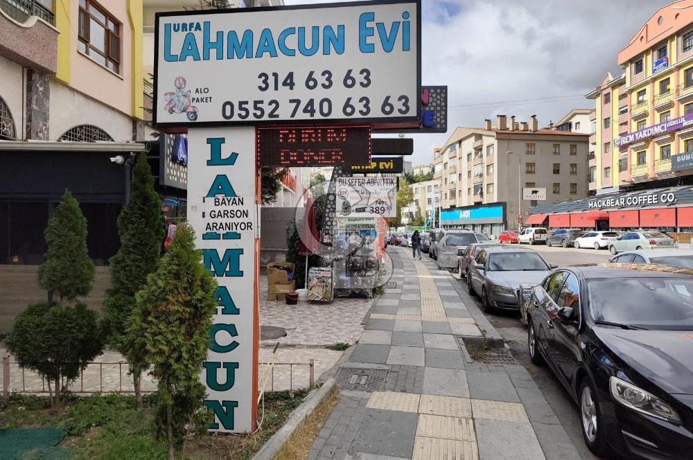 KEÇİÖREN DE DEVREN KİRALIK RESTORANT