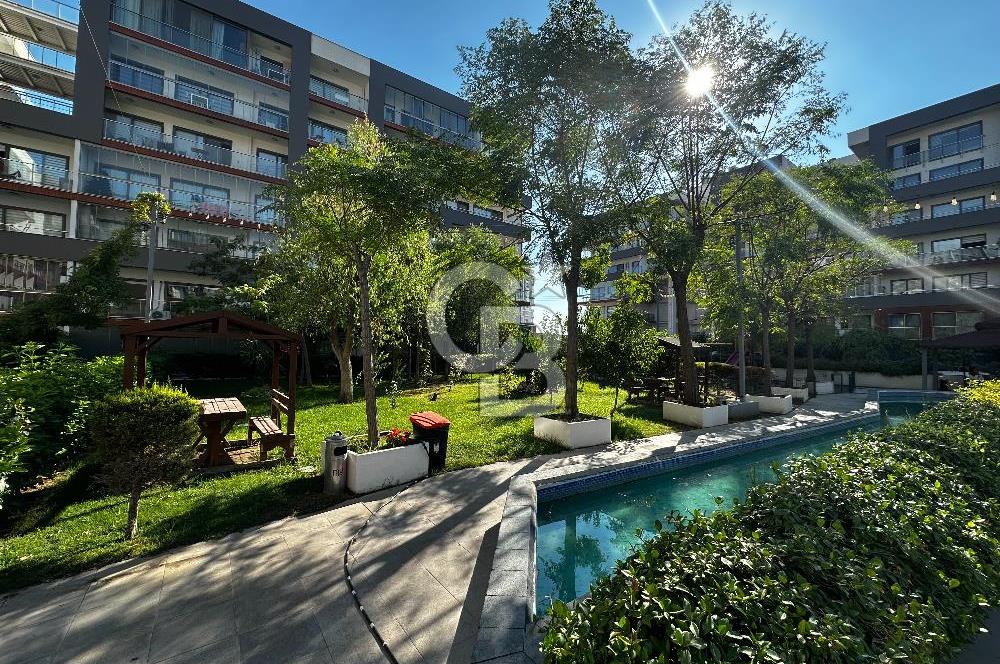 İzmir Bornova Myvia Bahçe Sitesinde Kiralık 1+1 Daire