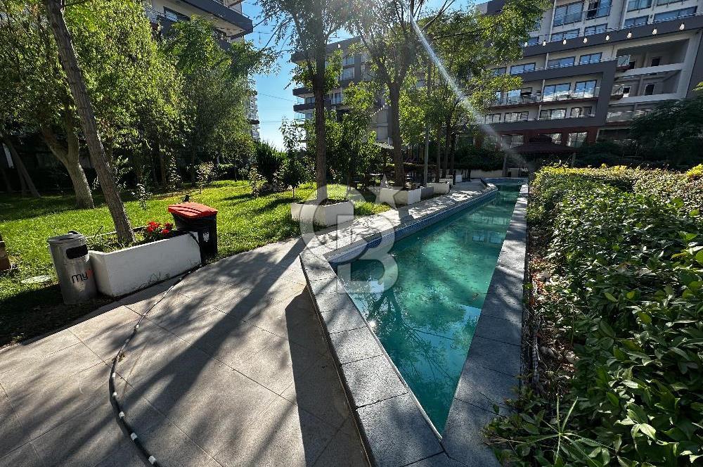 İzmir Bornova Myvia Bahçe Sitesinde Kiralık 1+1 Daire