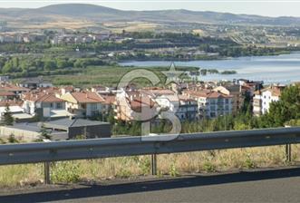 GÖLBAŞI GÜZELYALI PANORAMİK GÖL MANZARASI ORMAN SINIRI ARSA - 3 - 314743