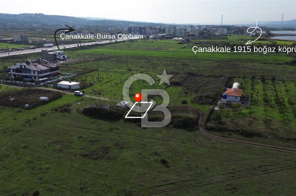 ÇANAKKALE LAPSEKİ – ÇARDAK MEVKİİNDE 171 m² SATILIK ARSA
