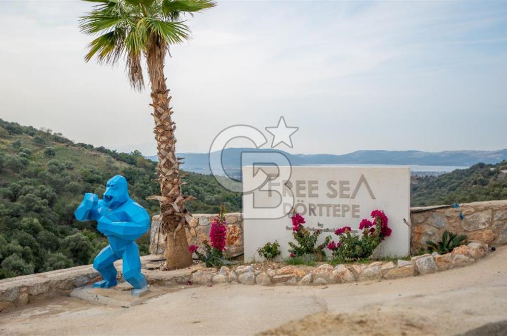 CB MARİNA'DAN FREE SEA DÖRTTEPE'DE SATILIK 4+1 LÜX VİLLA