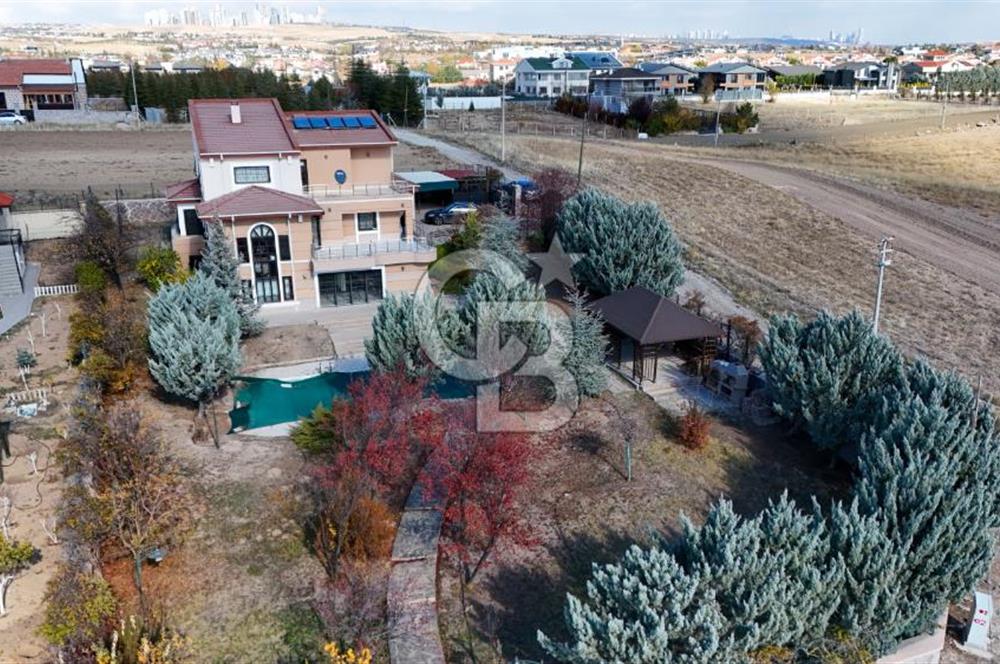 GÖLBAŞI KARŞIYAKA TAM MÜSTAKİL SATILIK 6+2 VİLLA