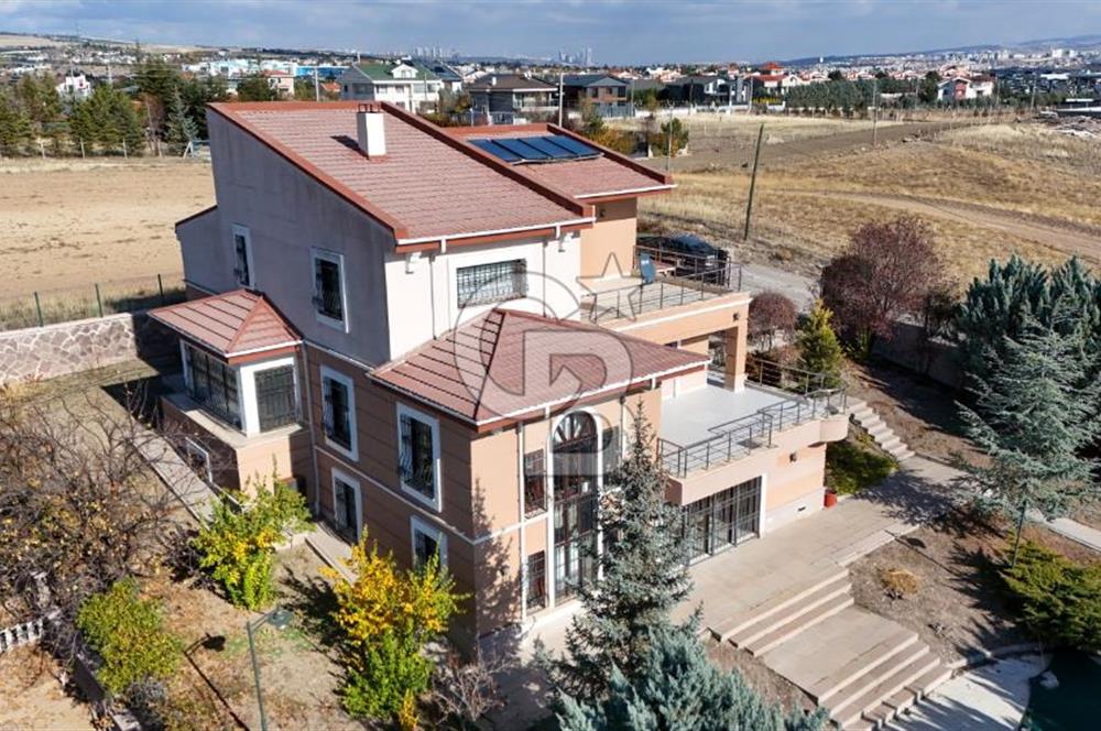 GÖLBAŞI KARŞIYAKA TAM MÜSTAKİL SATILIK 6+2 VİLLA