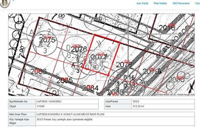 ÇANAKKALE KANGIRLI'DA DENİZE 100 M MESAFE DE SATILIK ARAZİ