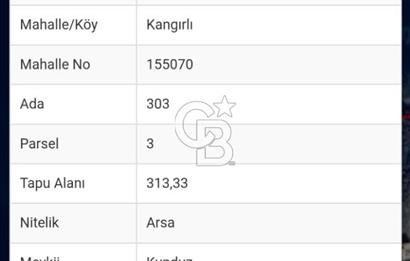 ÇANAKKALE KANGIRLI'DA DENİZE 100 M MESAFE DE SATILIK ARAZİ