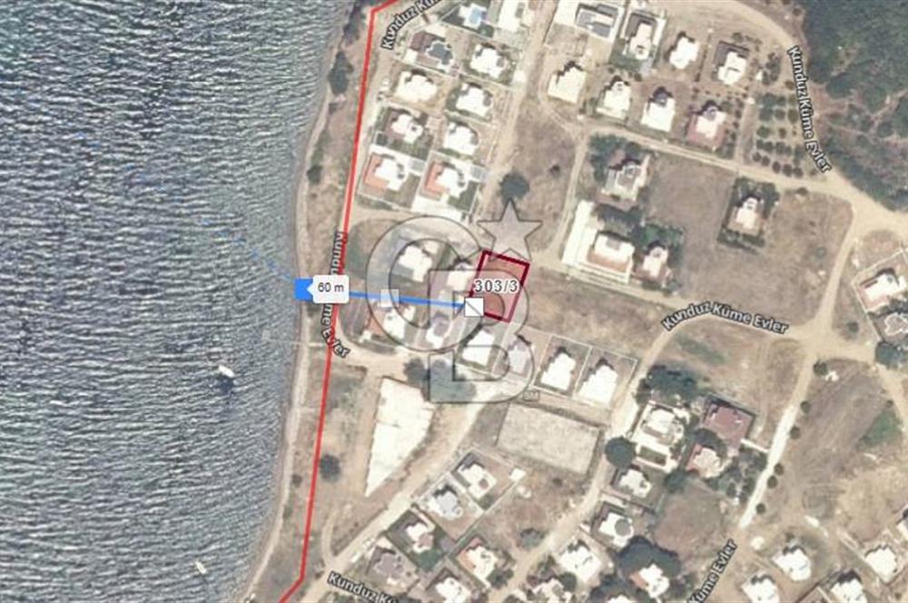 ÇANAKKALE KANGIRLI'DA DENİZE 100 M MESAFE DE SATILIK ARAZİ