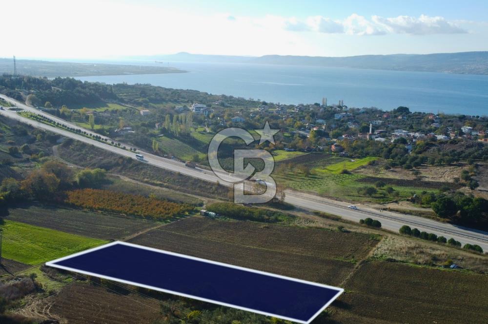 Çanakkale Lapseki Suluca 3.297m² Ana Yola Yakın Manzaralı Tarla