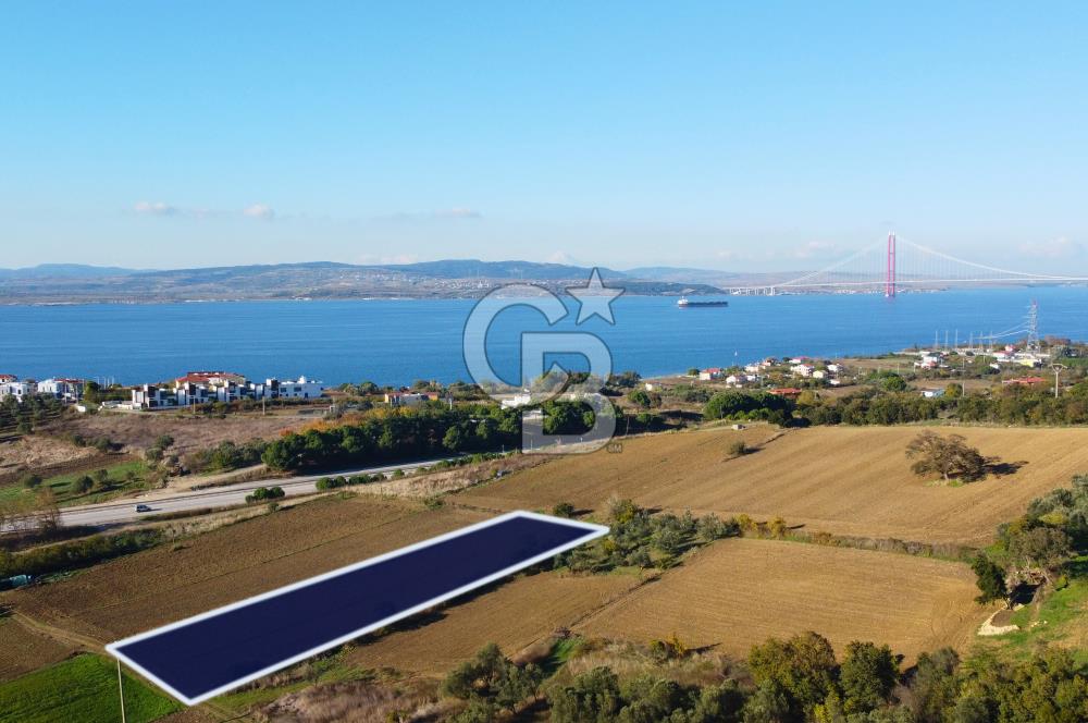 Çanakkale Lapseki Suluca 3.297m² Ana Yola Yakın Manzaralı Tarla