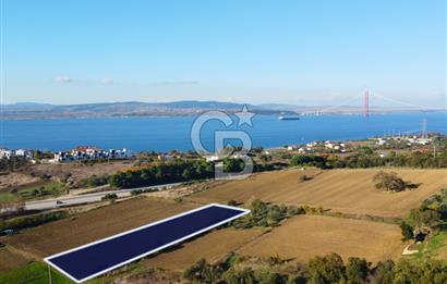 Çanakkale Lapseki Suluca 3.297m² Ana Yola Yakın Manzaralı Tarla