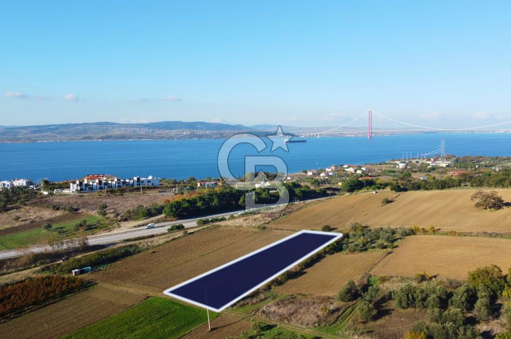 Çanakkale Lapseki Suluca 3.297m² Ana Yola Yakın Manzaralı Tarla