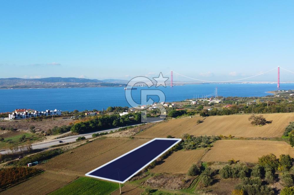 Çanakkale Lapseki Suluca 3.297m² Ana Yola Yakın Manzaralı Tarla