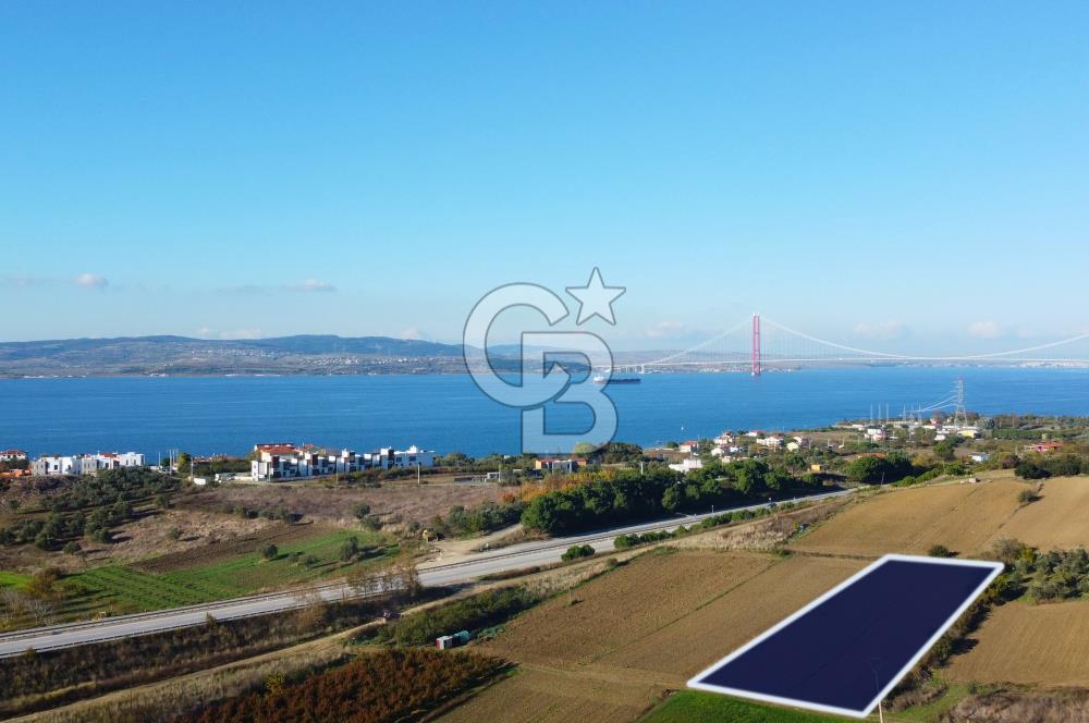 Çanakkale Lapseki Suluca 3.297m² Ana Yola Yakın Manzaralı Tarla