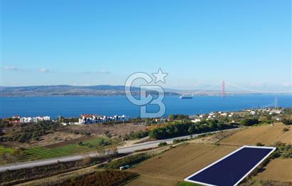 Çanakkale Lapseki Suluca 3.297m² Ana Yola Yakın Manzaralı Tarla