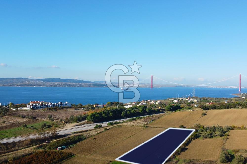 Çanakkale Lapseki Suluca 3.297m² Ana Yola Yakın Manzaralı Tarla