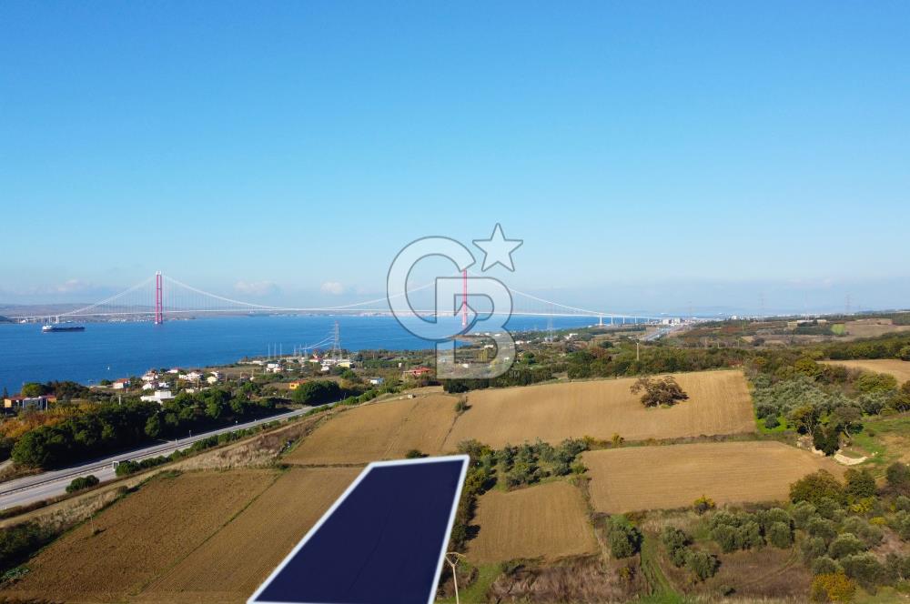 Çanakkale Lapseki Suluca 3.297m² Ana Yola Yakın Manzaralı Tarla