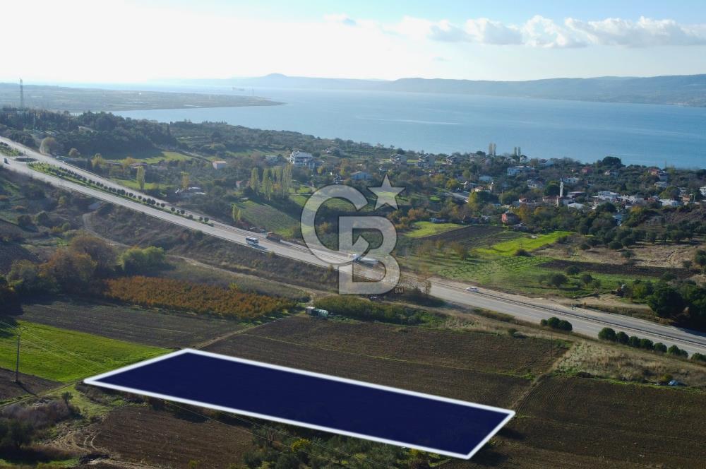 Çanakkale Lapseki Suluca 3.297m² Ana Yola Yakın Manzaralı Tarla