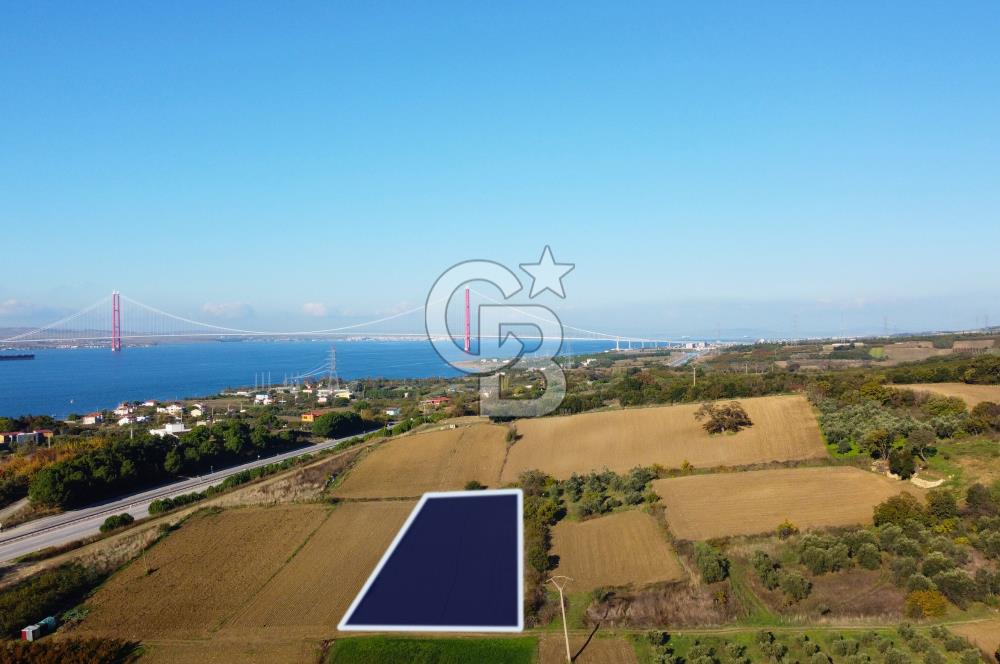 Çanakkale Lapseki Suluca 3.297m² Ana Yola Yakın Manzaralı Tarla