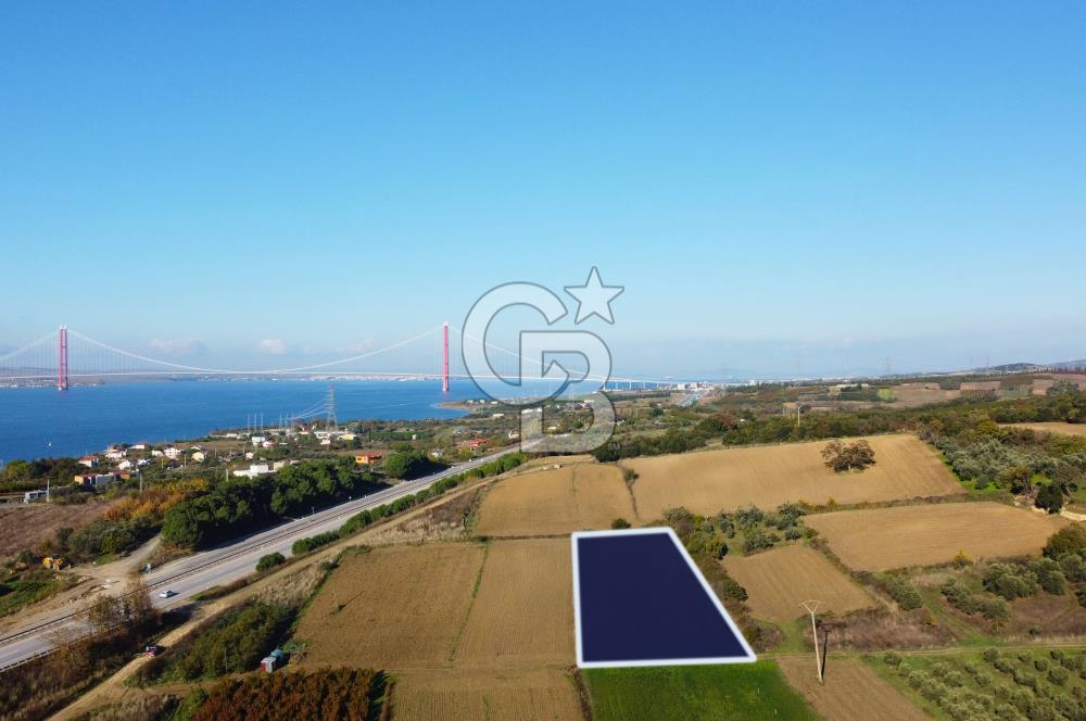 Çanakkale Lapseki Suluca 3.297m² Ana Yola Yakın Manzaralı Tarla