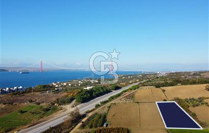 Çanakkale Lapseki Suluca 3.297m² Ana Yola Yakın Manzaralı Tarla