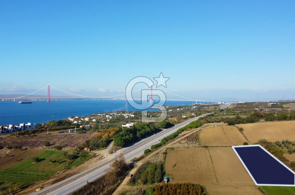 Çanakkale Lapseki Suluca 3.297m² Ana Yola Yakın Manzaralı Tarla