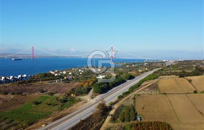 Çanakkale Lapseki Suluca 3.297m² Ana Yola Yakın Manzaralı Tarla