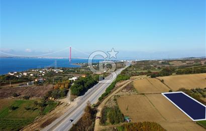Çanakkale Lapseki Suluca 3.297m² Ana Yola Yakın Manzaralı Tarla