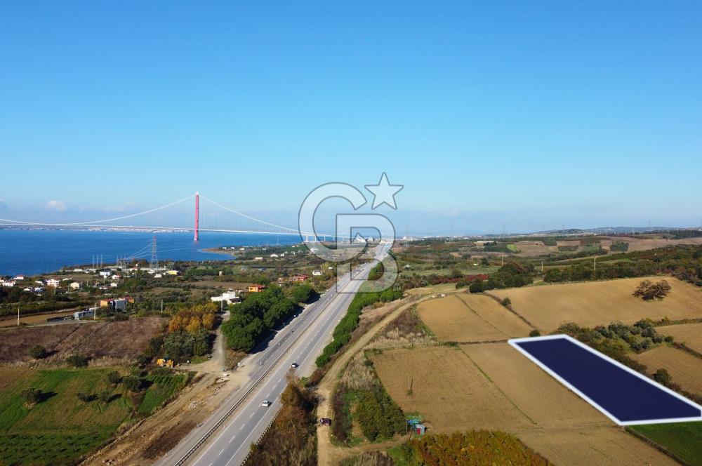 Çanakkale Lapseki Suluca 3.297m² Ana Yola Yakın Manzaralı Tarla