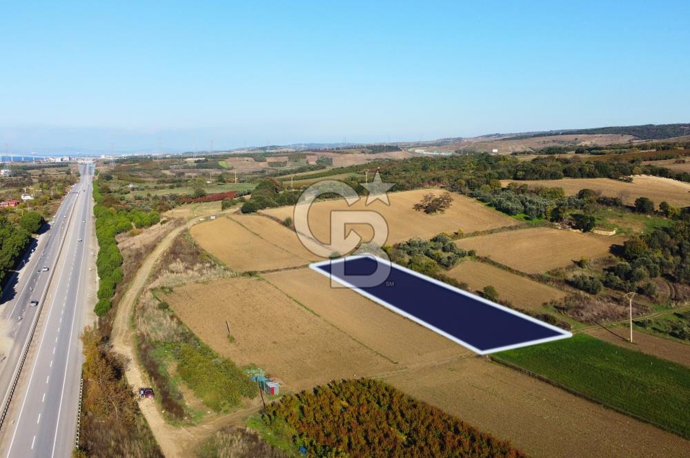 Çanakkale Lapseki Suluca 3.297m² Ana Yola Yakın Manzaralı Tarla