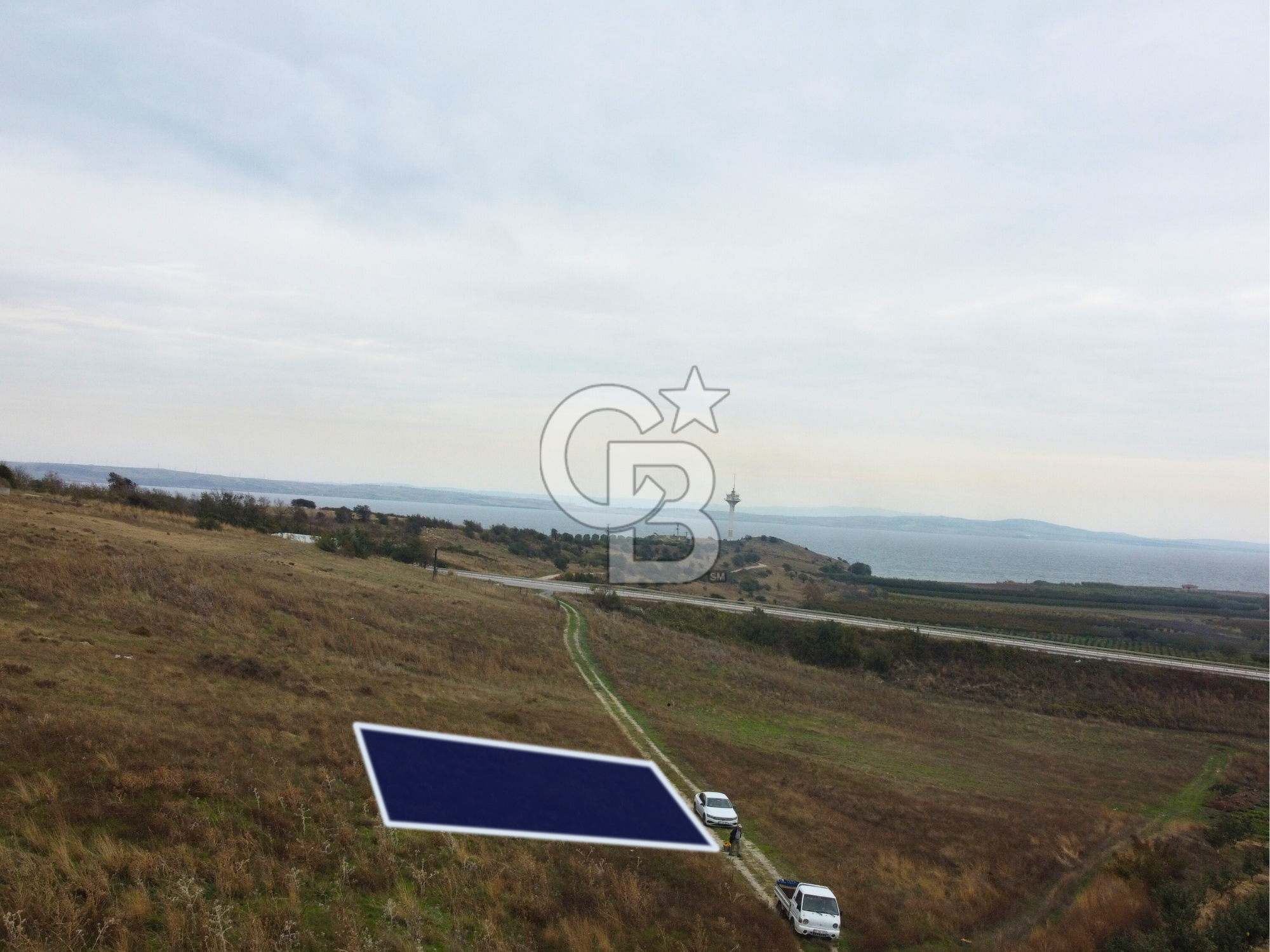 Çanakkale Lapseki Çardak Deniz Manzaralı 240m² Müstakil Parsel