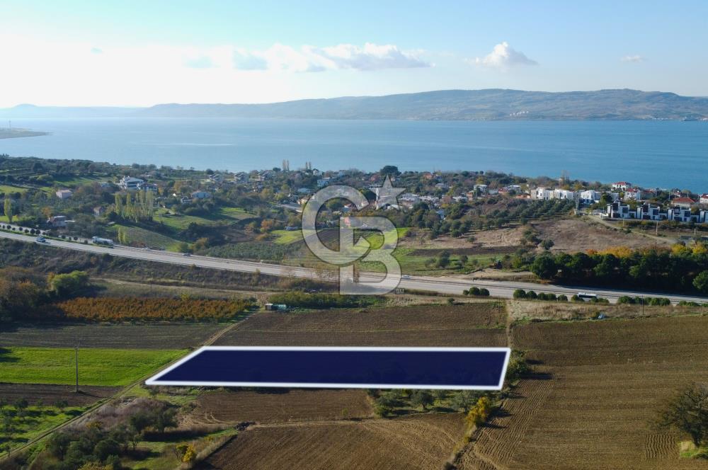 Çanakkale Lapseki Suluca 3.297m² Ana Yola Yakın Manzaralı Tarla