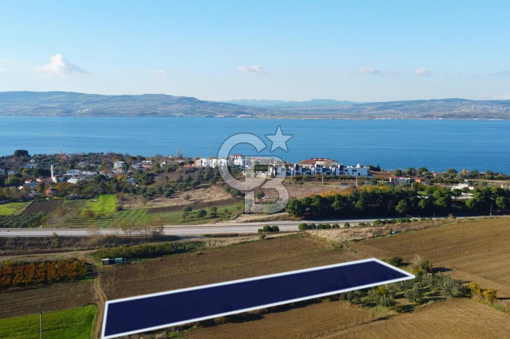 Çanakkale Lapseki Suluca 3.297m² Ana Yola Yakın Manzaralı Tarla