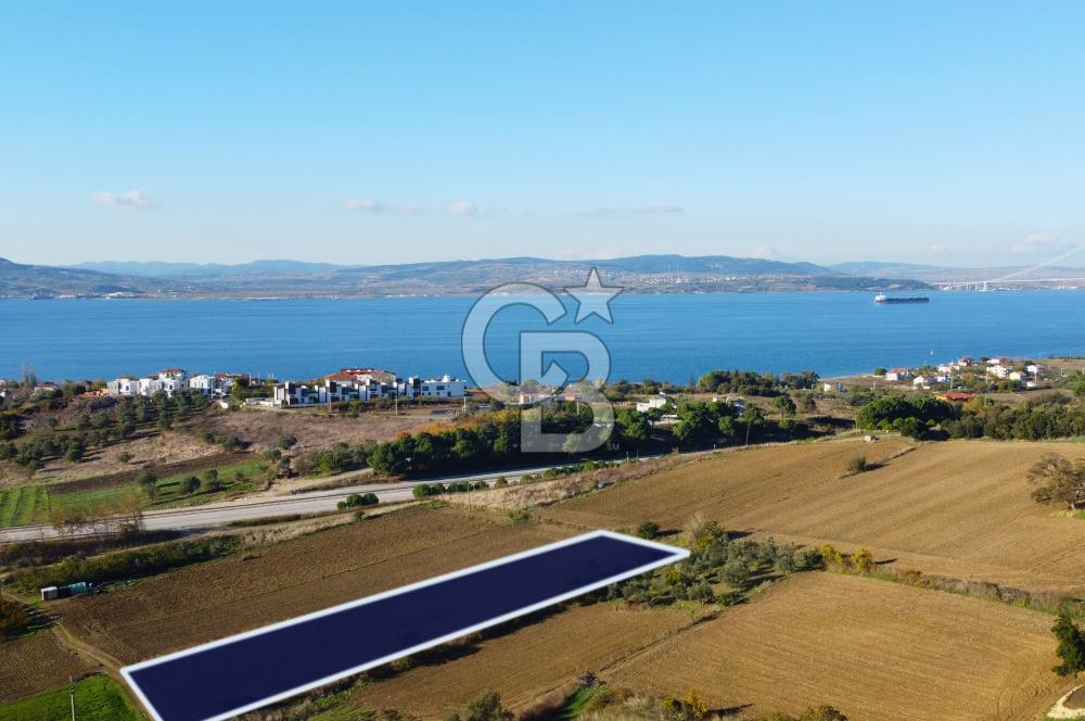 Çanakkale Lapseki Suluca 3.297m² Ana Yola Yakın Manzaralı Tarla