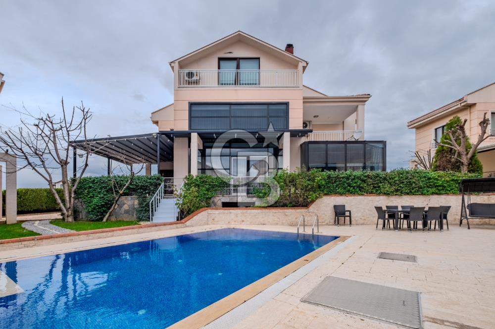 CB AMBIANCE'DAN 19 MAYIS MAH BUTİK SİTEDE İÇİ YAPILI LÜX VİLLA