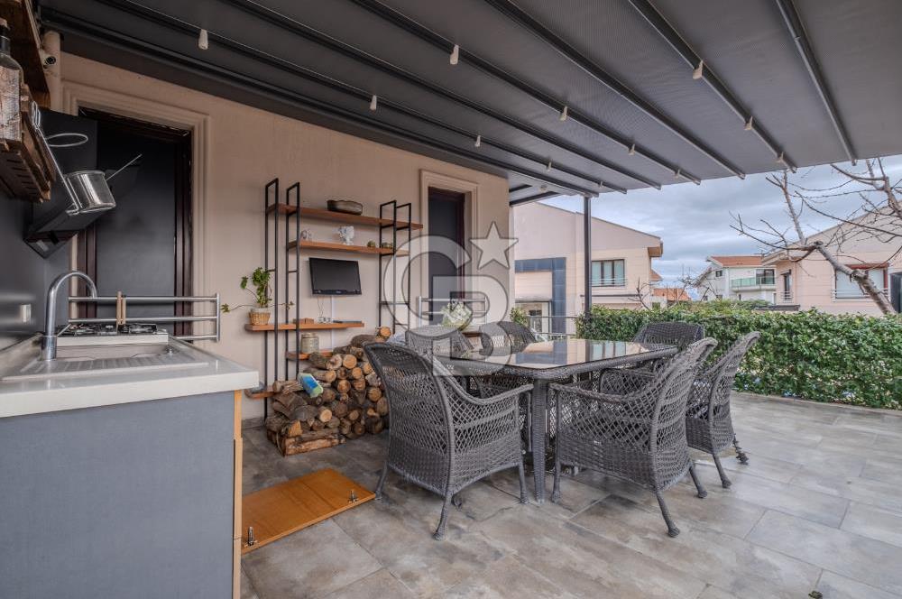 CB AMBIANCE'DAN 19 MAYIS MAH BUTİK SİTEDE İÇİ YAPILI LÜX VİLLA